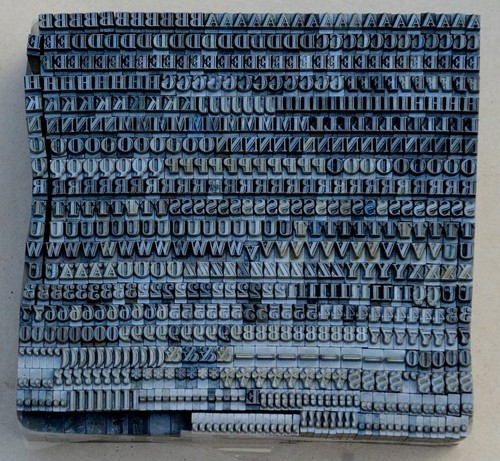 Lichte bodoni 12p bleischrift - 12p,