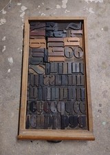 Alte Lettern mit alter