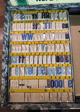 ABC Buchstaben Lettern Stempel