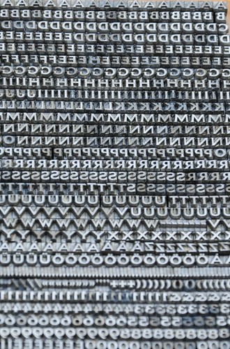 Bleischrift bleisatz - ,