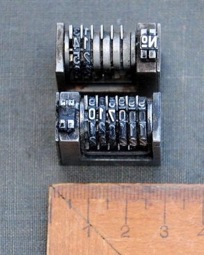 Numerierwerk bleisatz - numerierwerk,