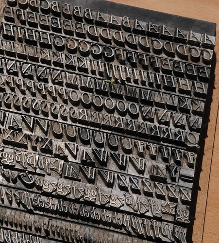 Bleischrift garamond 24p - bleischrift,