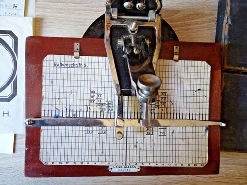 Signierapparat von heinrich - von,