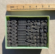 Vignetten Schmuck Bleisatz