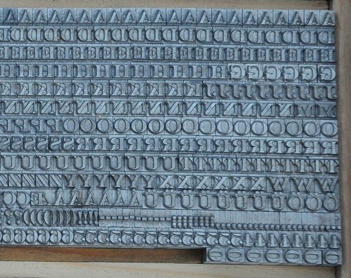 Bleischrift antiqua 14p - bleischrift,